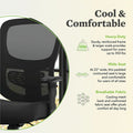 The HON Sadie Big and Tall Task Chair, Black, BSXVST141