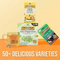 R. Twining & Twinings of London Lemon & Ginger Herbal Tea Bag, 25 / Box, TWG09180