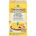 R. Twining & Twinings of London Lemon & Ginger Herbal Tea Bag, 25 / Box, TWG09180