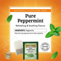 R. Twining & Twinings of London Pure Peppermint Herbal Tea Bag, 25 / Box, TWG09179