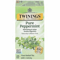R. Twining & Twinings of London Pure Peppermint Herbal Tea Bag, 25 / Box, TWG09179