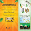 R. Twining & Twinings of London Pure Peppermint Herbal Tea Bag, 25 / Box, TWG09179