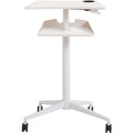 Safco Active Collection Vum Mobile Workstation, White, SAF1944WH