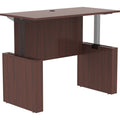 Lorell Essentials Series Sit-to-Stand Desk Shell, Brown, LLR69571