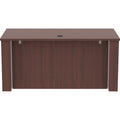 Lorell Essentials Series Sit-to-Stand Desk Shell, Brown, LLR69571