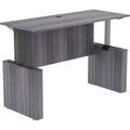 Lorell Essentials Series Sit-to-Stand Desk Shell, Other, LLR69578