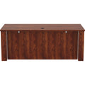 Lorell Essentials Series Sit-to-Stand Desk Shell, Red, LLR69573