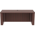 Lorell Essentials Series Sit-to-Stand Desk Shell, Brown, LLR69574