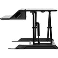 Fellowes Lotus LT Sit-Stand Workstation, Black, FEL8215001