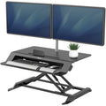 Fellowes Lotus LT Sit-Stand Workstation, Black, FEL8215001