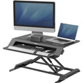 Fellowes Lotus LT Sit-Stand Workstation, Black, FEL8215001