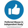 Kensington Computer Pro Fit Ergo Vertical Wireless Mouse, Black, KMWK75501WW