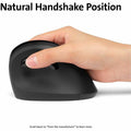 Kensington Computer Pro Fit Ergo Vertical Wireless Mouse, Black, KMWK75501WW