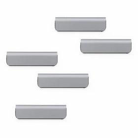 Durable Office DURAFIX Clip, Silver, 10 / Pack, DBL470523