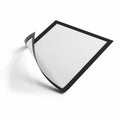 Durable Office DURAFRAME Magnetic Frame, Black, 2 / Pack, DBL472101