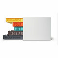 Durable Office VARICOLOR MIX 5 Drawer Desktop Storage Box, White/Multicolor, DBL762527