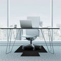 Floortex Advantagemat Black Vinyl Lipped Chair Mat for Carpets - 36" x 48", FLRFC113648LLBV