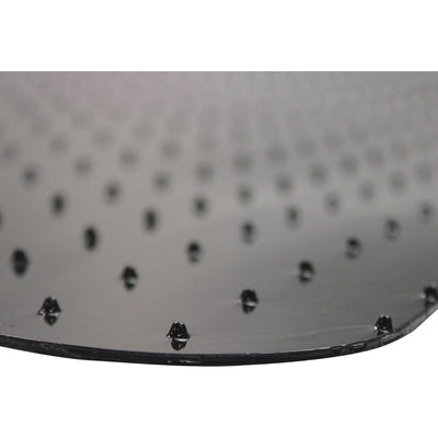Floortex Advantagemat Black Vinyl Lipped Chair Mat for Carpets - 45" x 53", FLRFC114553LLBV