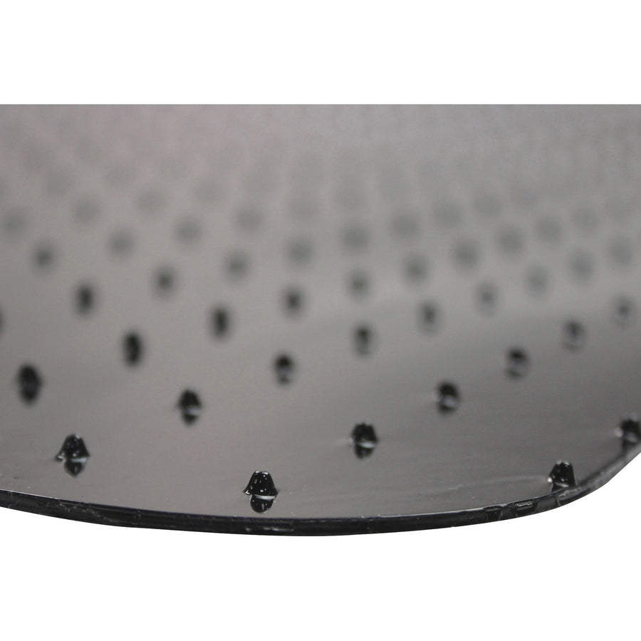 Floortex Advantagemat Black® Vinyl Rectangular Chair Mat for Carpets - 48" x 60", Phthalate-free, FLRFC114860LEBV
