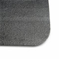 Floortex Cleartex Advantagemat Black Hard Floor PVC Rectangular Chair Mat, FLRFC124860HEBV