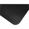Floortex Cleartex Advantagemat Black Hard Floor PVC Rectangular Chair Mat, FLRFC124860HEBV