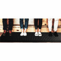 Floortex AFS-TEX 6000X Extra-Long Active Anti-Fatigue Mat, Black, FLRFCA2471XVBK