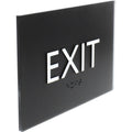 Lorell Exit Sign, Black, LLR02671