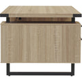 Safco Mirella Free Standing Desk Top with Modesty Panel, Beige, SAFMRDT7236SDD