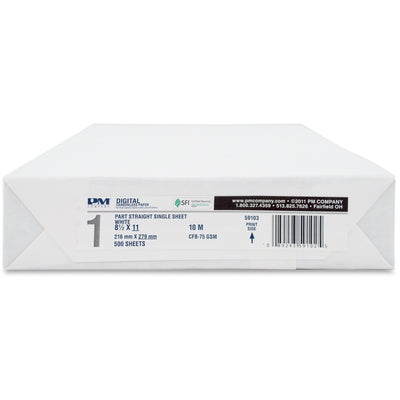 Iconex Digital Carbonless Paper, White, 8 1/2" x 11", 5 / Carton, ICX90771005