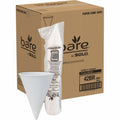 Dart Container Solo Eco-Forward 4.25 oz Treated Paper Cone Water Cups, White, 25 / Carton, SCC42BR