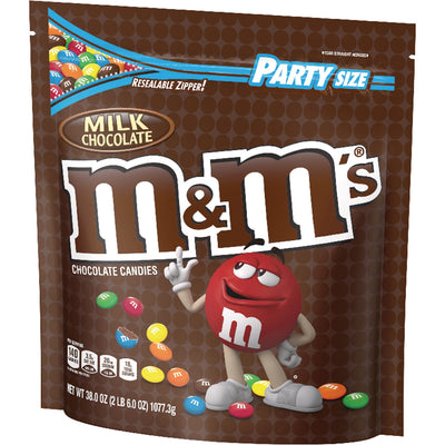 Mars M&M's Milk Chocolate Candies, 1 Bag, MRSSN55114