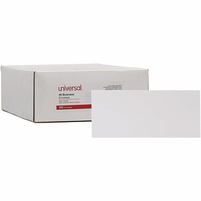 Universal Envelope, White, 500 / Box, UNV35209