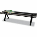 Universal Mesh Off-Desk Shelf, 26.13 x 7 x 7, Black, UNV20009