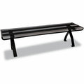Universal Mesh Off-Desk Shelf, 26.13 x 7 x 7, Black, UNV20009