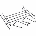 Universal Hanging Organizer, Black, 3 Set, UNV20011