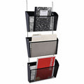 Universal Hanging Organizer, Black, 3 Set, UNV20011