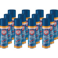 Church & Dwight Arm & Hammer Deodorizing Air Freshener Spray, Blue, 12 / Carton, CDC3320094170CT