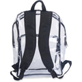 Tatco Carrying Case (Backpack) Notebook - Clear, Black, TCO63225