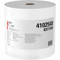 Kimberly-Clark Wypall PowerClean X80 Heavy Duty Cloths, White, 1 Roll, KCC41025