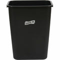 Genuine Joe 41-Quart Wastebasket, Black, 10.25 gal, GJO00061