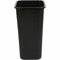 Genuine Joe 41-Quart Wastebasket, Black, 10.25 gal, GJO00061