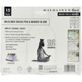 Zebra MILDLINER Dual Ended Brush Pen & Marker Set, 15 / Pack, ZEB79115