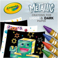 Crayola Metallic Crayons, 1 Pack, CYO52-8815