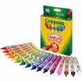 Crayola Jumbo Crayons, Assorted, 1 Pack, CYO520390