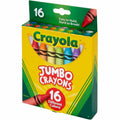 Crayola Jumbo Crayons, Assorted, 1 Pack, CYO520390