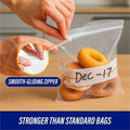 Genuine Joe Food Storage Bags, Clear, 9 / Carton, GJO11573CT