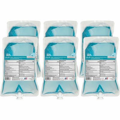 Betco Clario Ultra Blue Antibacterial Skin Cleanser Refills, 6 / Carton, BET7592900