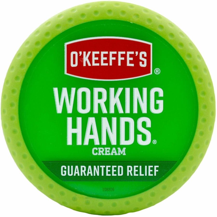 O'Keeffe's Working Hands Hand Cream, 3.8" x 6.6", 3.40 fl oz, Moisturising, GORK0350007