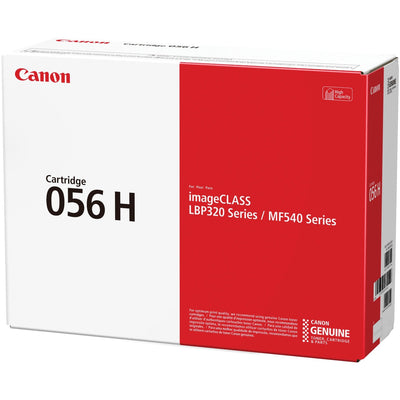 Canon 056 Original High Yield Laser Toner Cartridge - Black -, CNMCRG056H