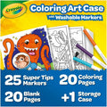 Crayola Super Tips Art Kit, Assorted, 1 Kit, CYO040377